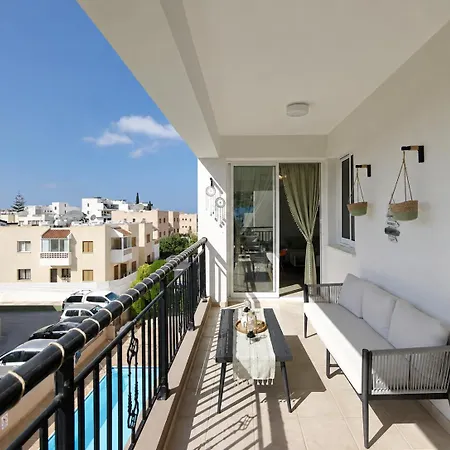 Appartement Olive Retreat - 1 Bdr - Pool, Balcony, Parking Paphos